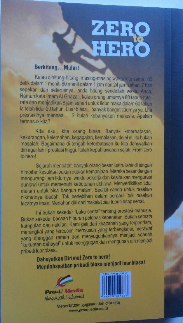 Detail Buku Zero To Hero Nomer 13