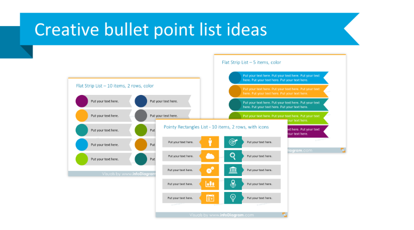 Detail Bullet Point Powerpoint Template Nomer 36