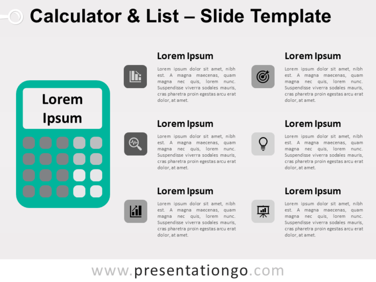 Detail Bullet Point Powerpoint Template Nomer 37