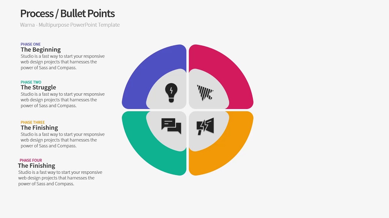 Detail Bullet Point Powerpoint Template Nomer 41