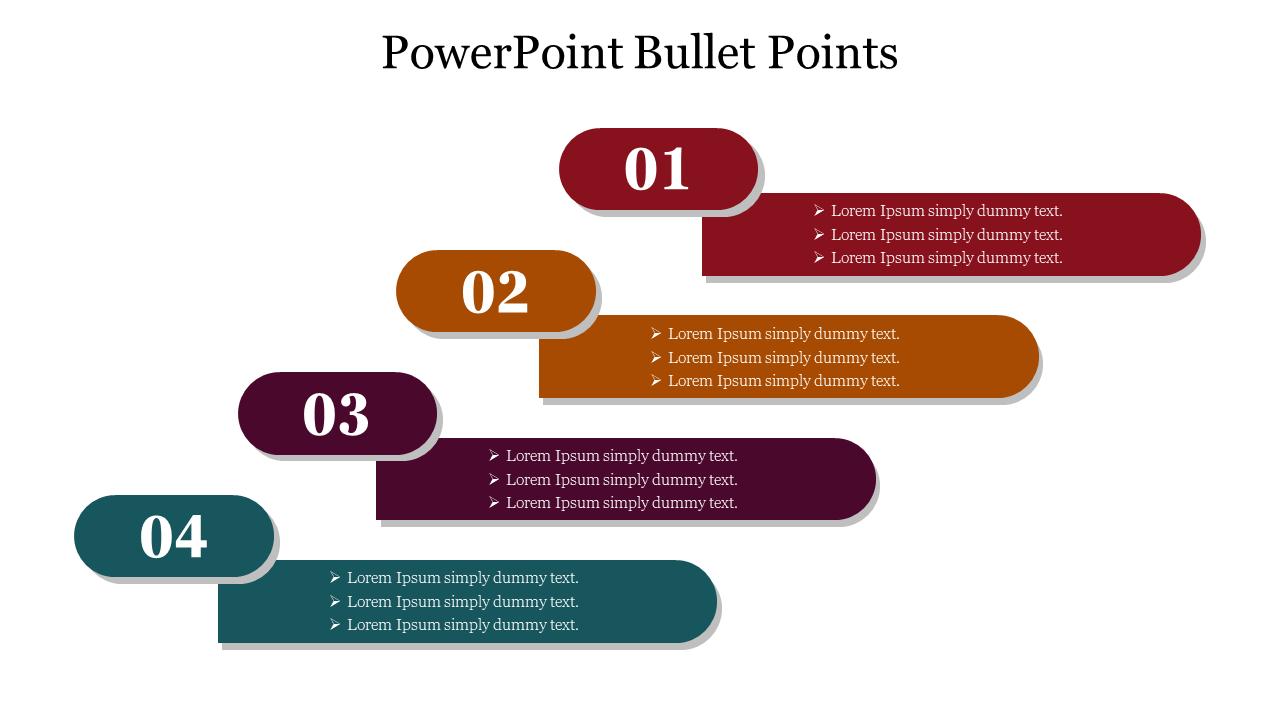 Detail Bullet Point Powerpoint Template Nomer 8