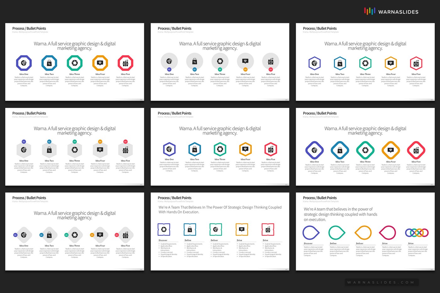 Detail Bullet Point Powerpoint Template Nomer 10