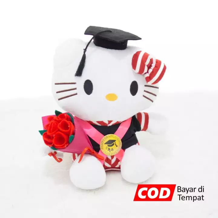 Detail Bunga Buket Hello Kitty Nomer 37