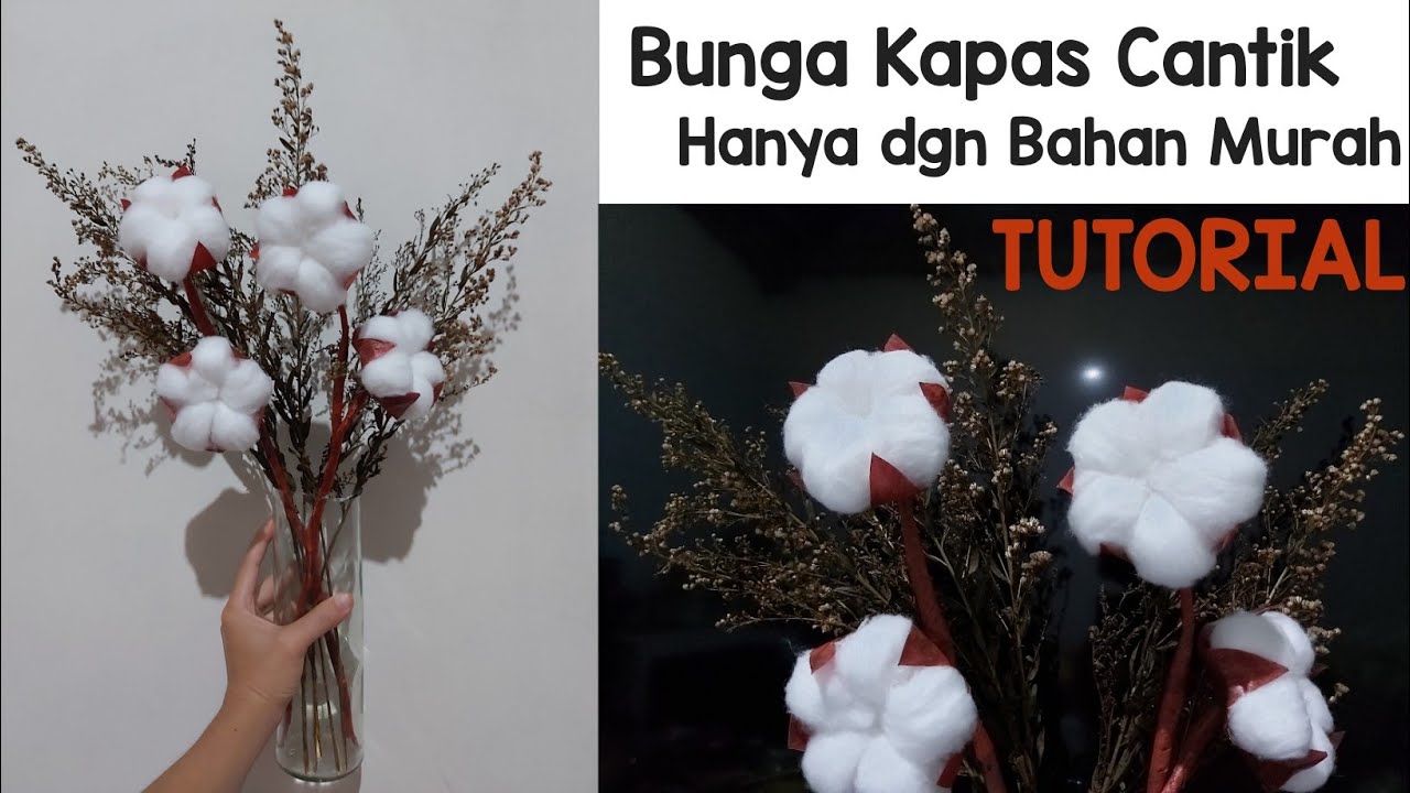 Detail Bunga Dari Kapas Nomer 2