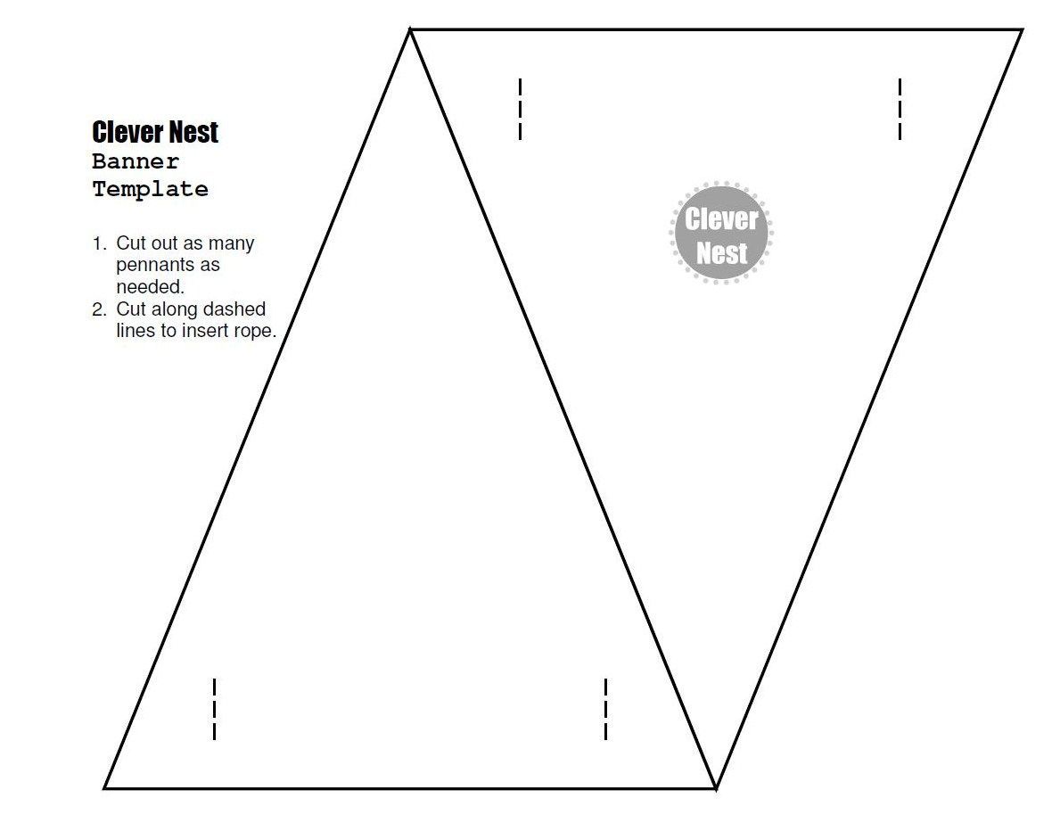 Detail Bunting Flag Template Nomer 20