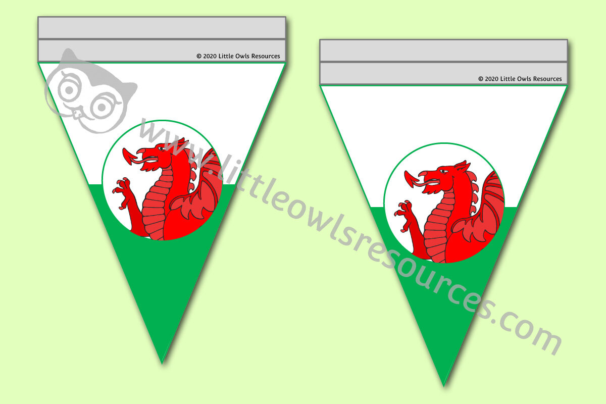 Detail Bunting Flag Template Nomer 45