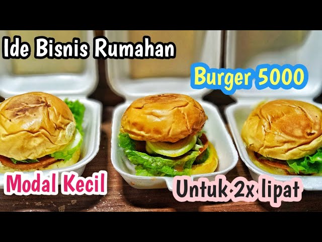 Detail Burger Mini Untuk Jualan Nomer 5
