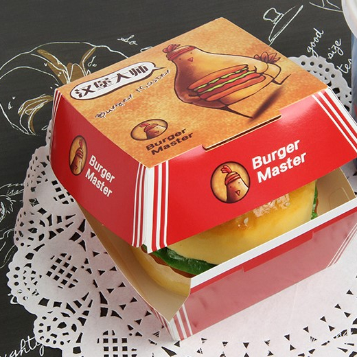 Detail Burger Packaging Template Nomer 30