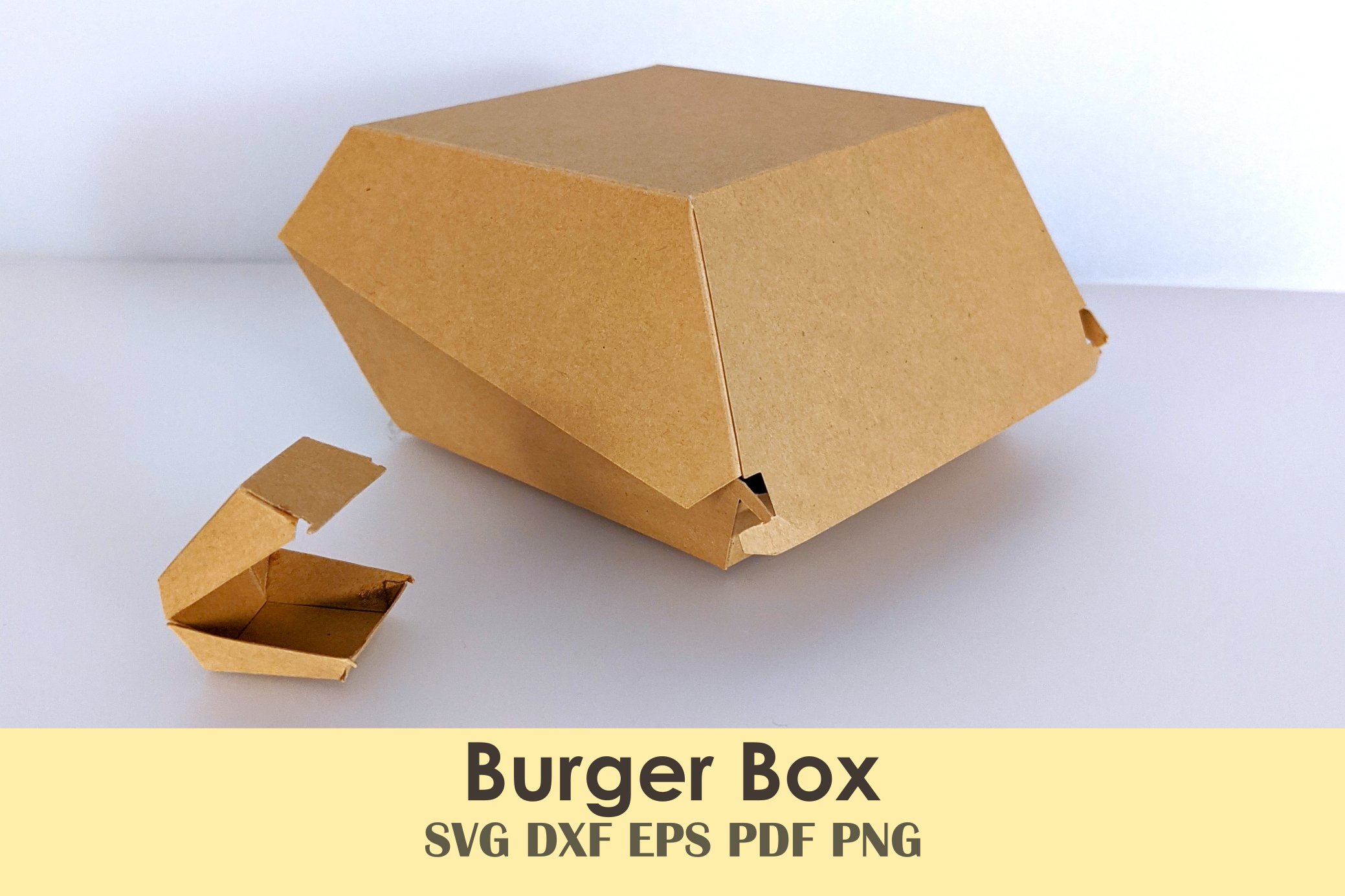 Detail Burger Packaging Template Nomer 34