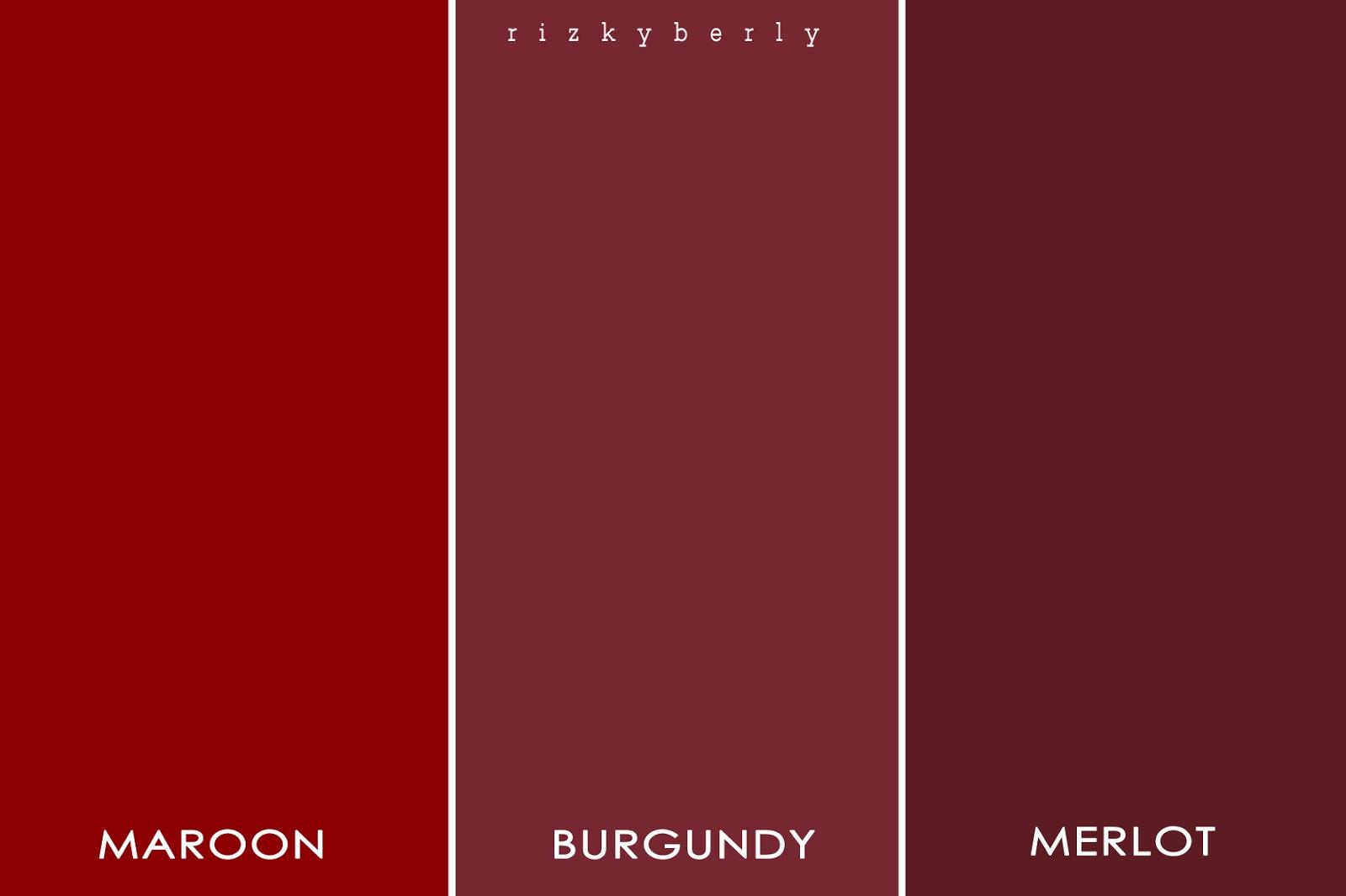 Detail Burgundy Itu Warna Apa Nomer 47