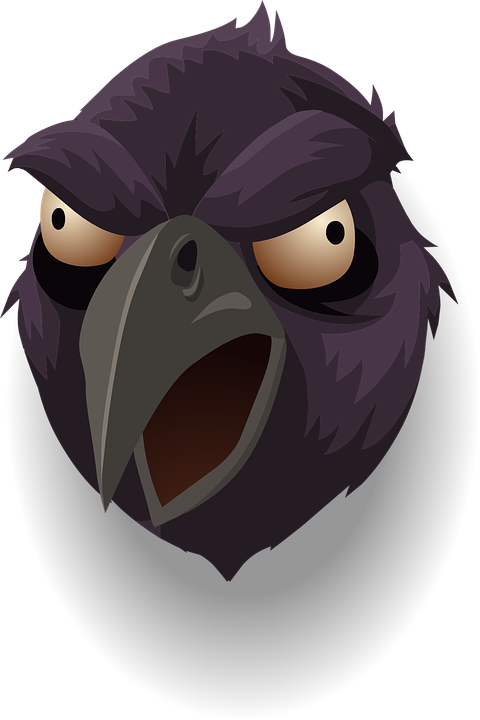 Download Burung Gagak Vector Nomer 42