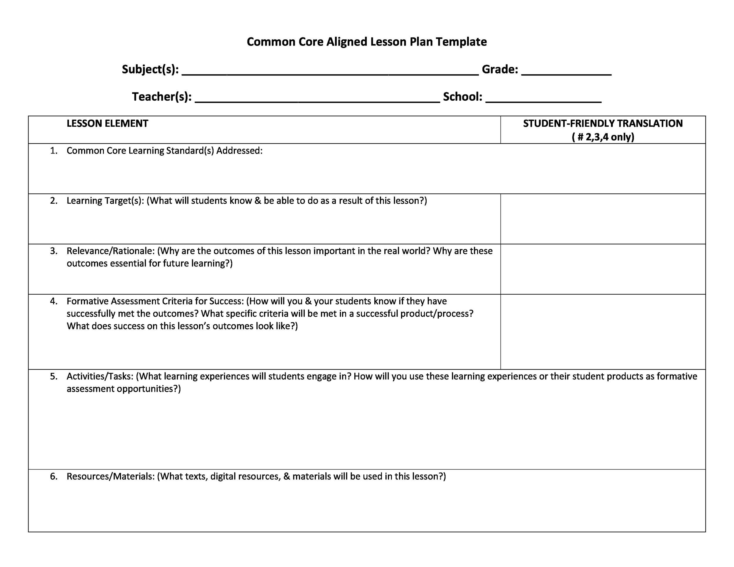 Detail Business Activity Plan Template Nomer 48