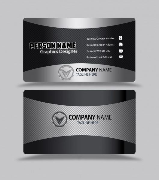 Detail Business Card Design Template Psd Nomer 35