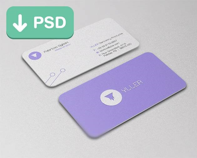 Detail Business Card Design Template Psd Nomer 48