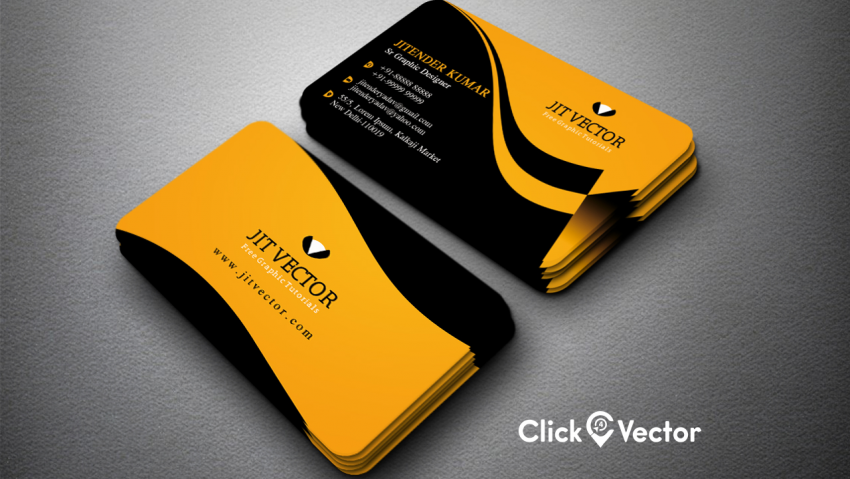 Detail Business Card Design Template Psd Nomer 49