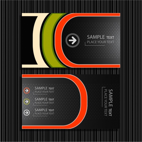 Detail Business Card Sleeve Template Nomer 16