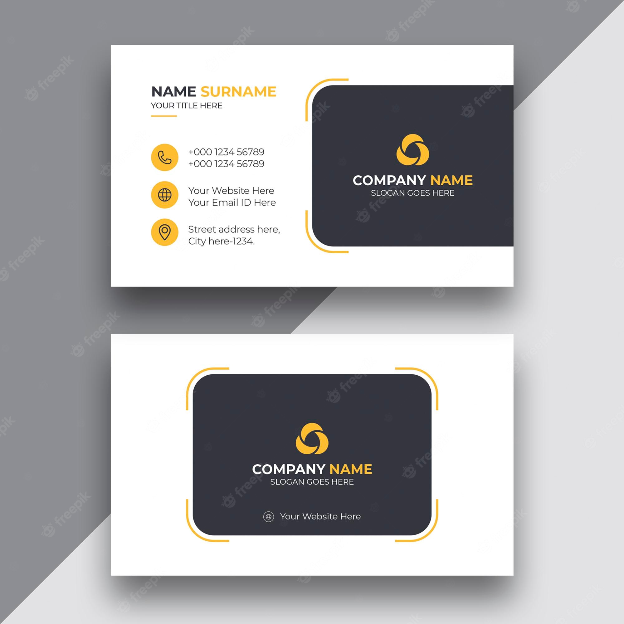 Detail Business Card Sleeve Template Nomer 40