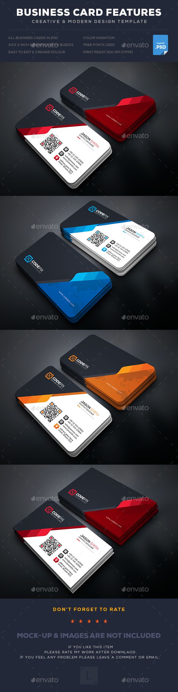 Detail Business Card Sleeve Template Nomer 45