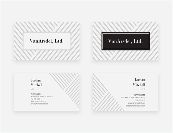 Detail Business Card Template Nomer 2