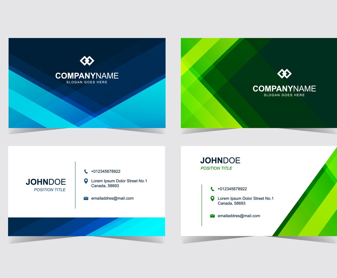 Detail Business Card Template Nomer 16