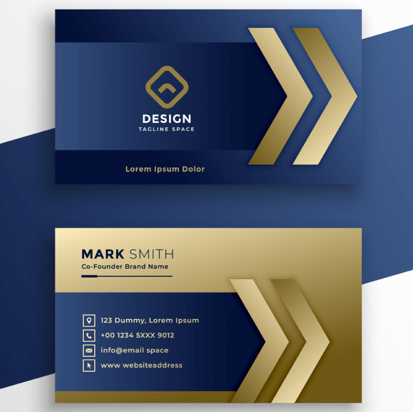 Detail Business Card Template Nomer 19