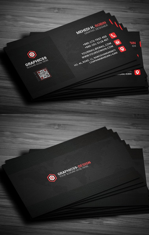Detail Business Card Template Nomer 20