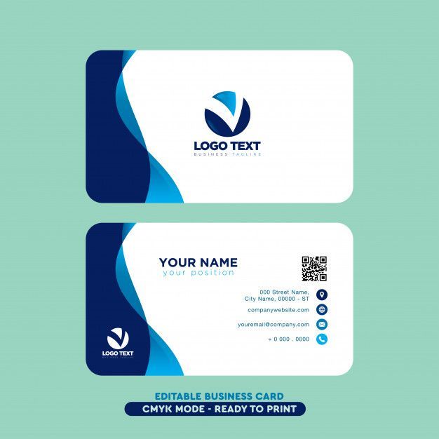 Detail Business Card Template Nomer 25