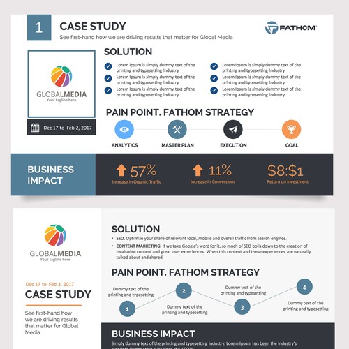 Detail Business Case Study Template Ppt Nomer 13