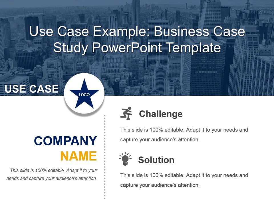 Detail Business Case Study Template Ppt Nomer 19