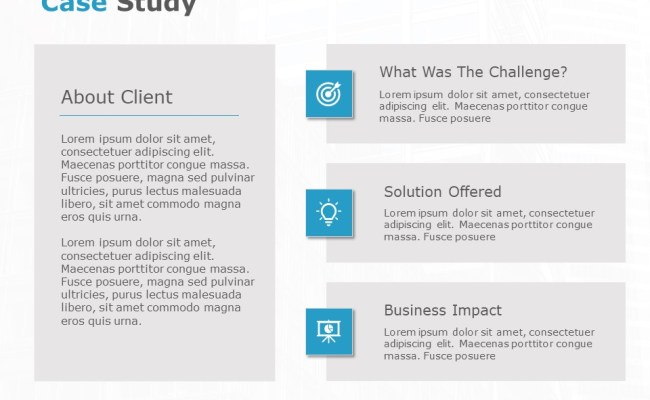 Detail Business Case Study Template Ppt Nomer 20