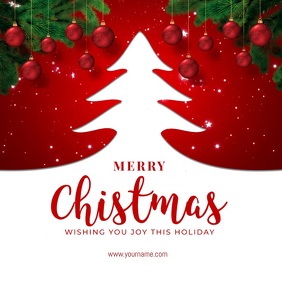 Detail Business Christmas Card Template Nomer 23