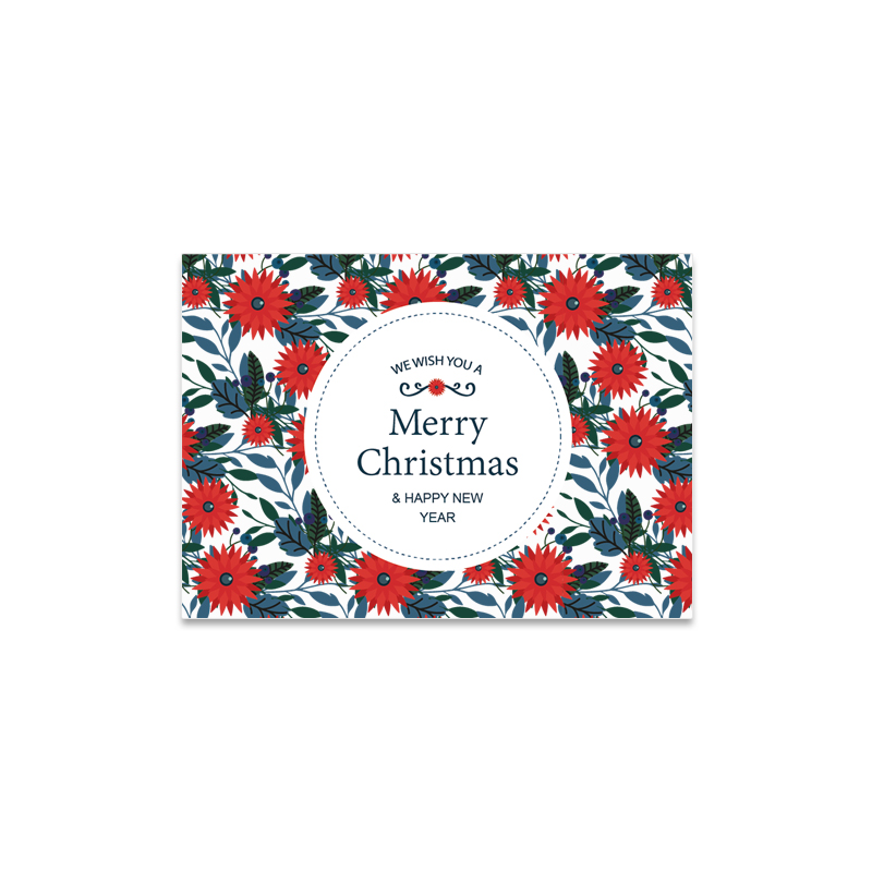 Detail Business Christmas Card Template Nomer 45