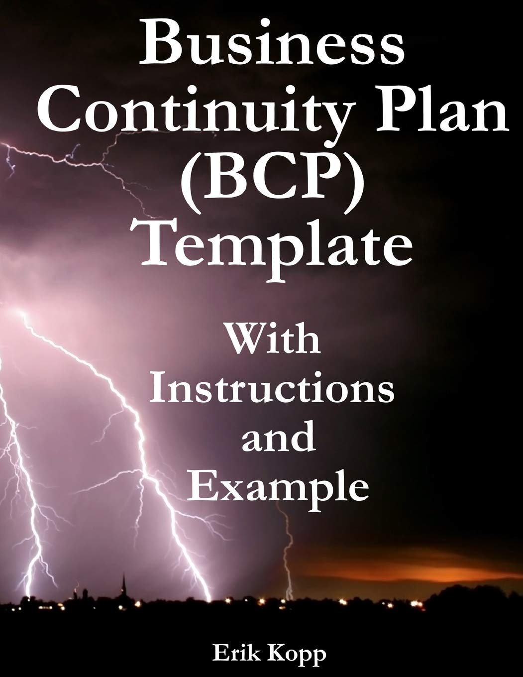Detail Business Continuity Plan Bcp Template With Instructions And Example Nomer 7