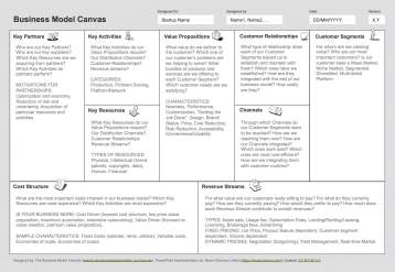 Detail Business Model Canvas Template Excel Nomer 55