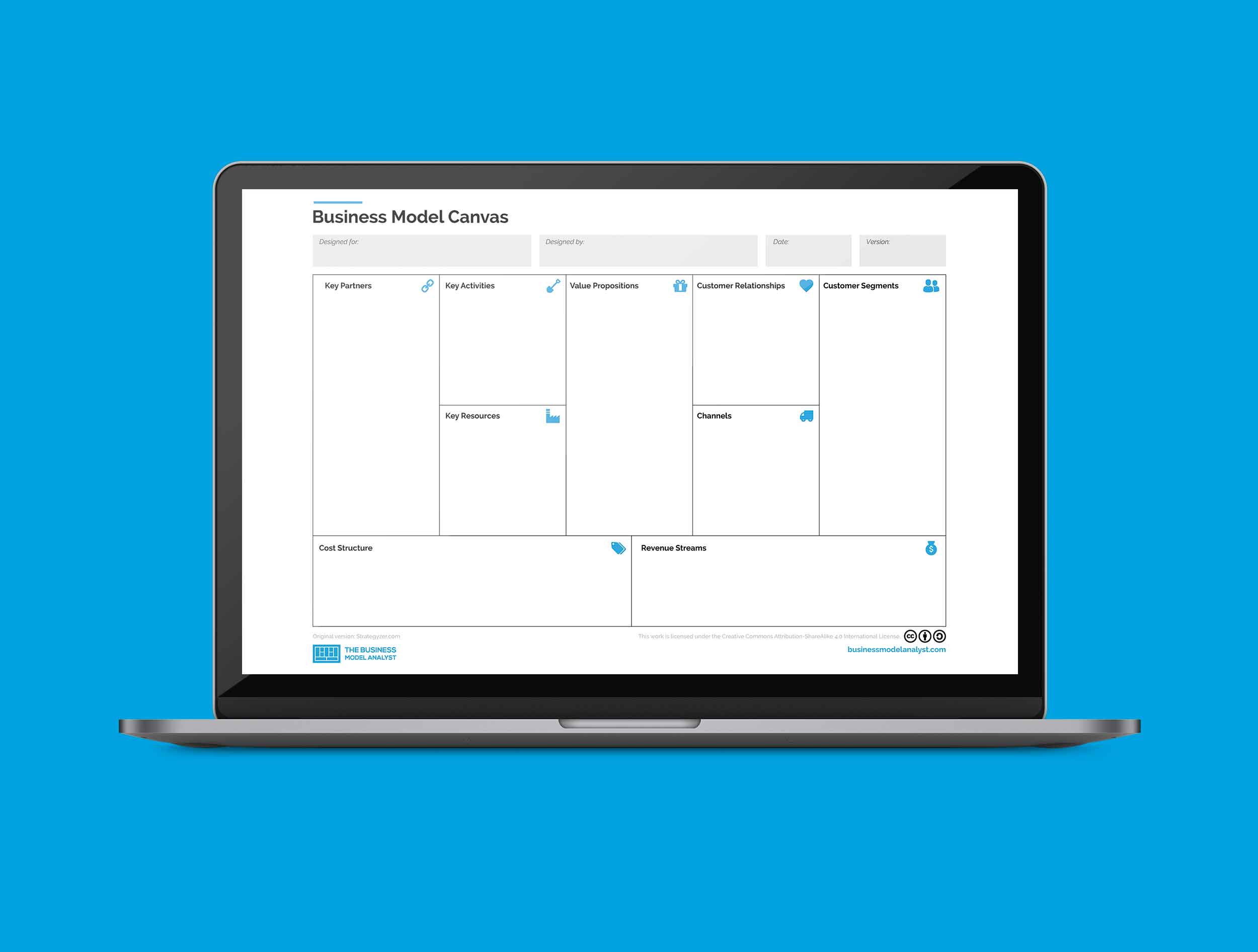 Detail Business Model Canvas Template Free Nomer 50