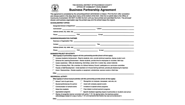 Detail Business Partnership Agreement Template Free Nomer 18