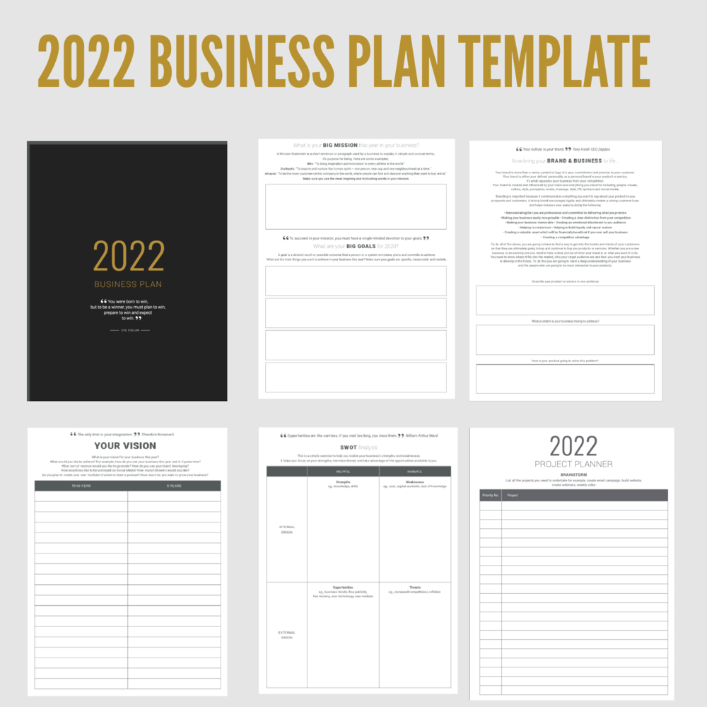 Detail Business Plan Template Nomer 24