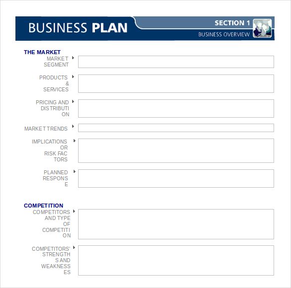 Detail Business Plan Template Word Nomer 13