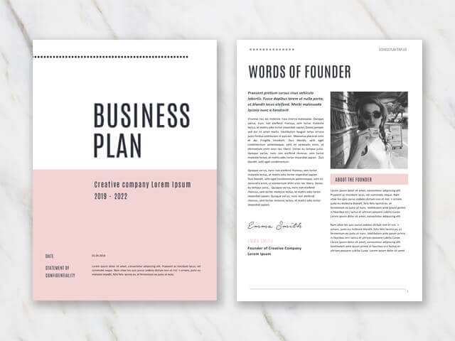 Detail Business Plan Template Word Nomer 24