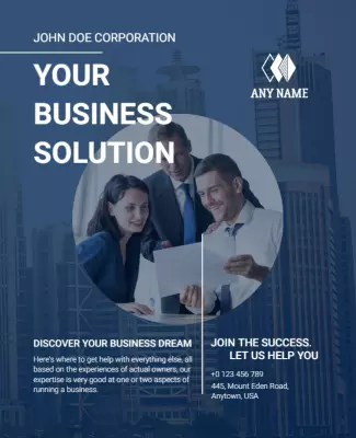 Detail Business Poster Template Nomer 50