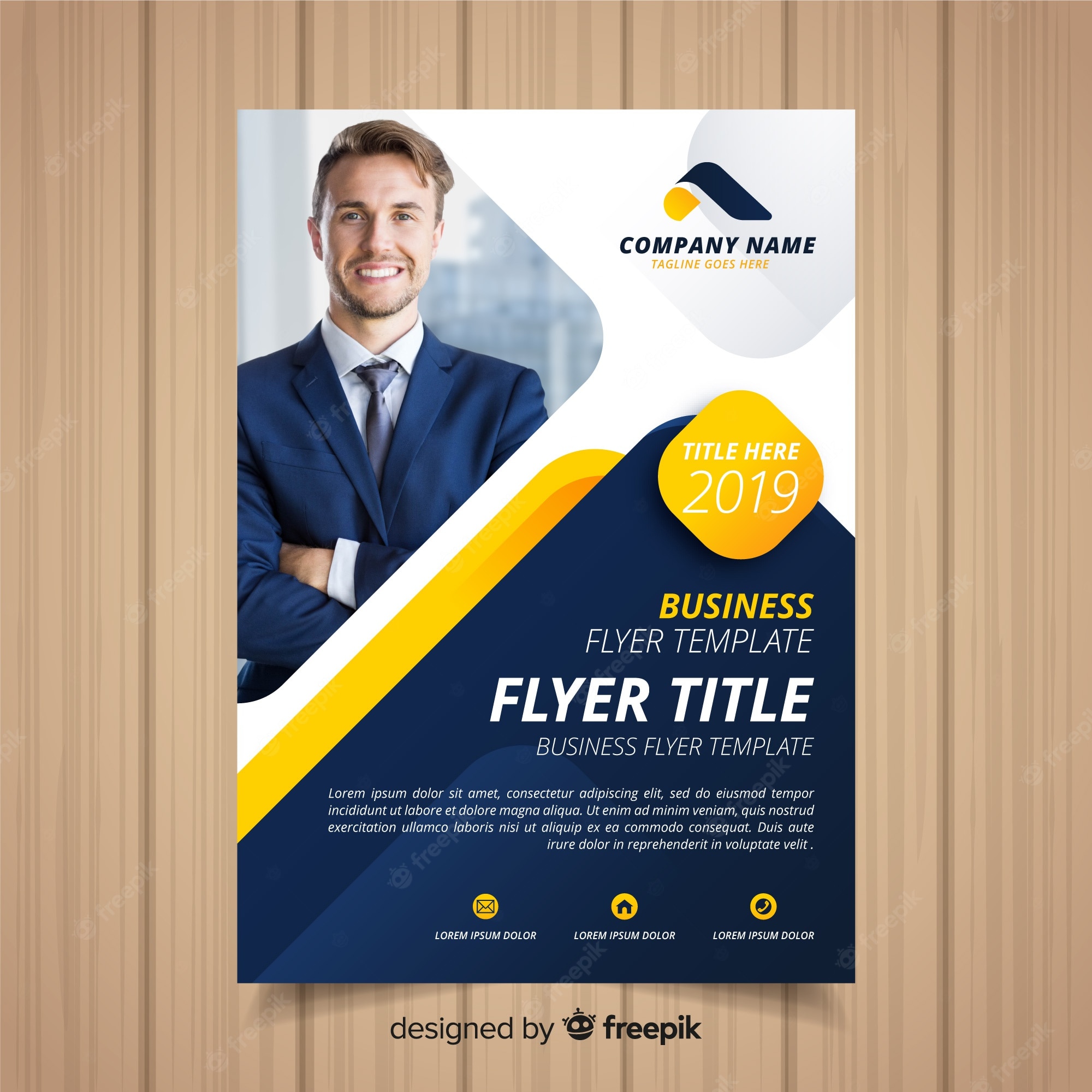 Detail Business Poster Template Free Nomer 14