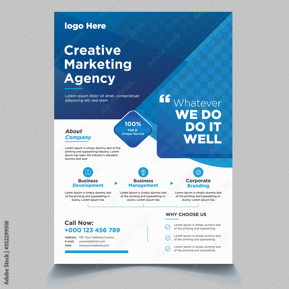 Detail Business Poster Template Free Nomer 39