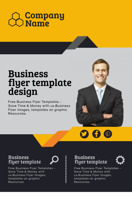 Detail Business Poster Template Free Nomer 8