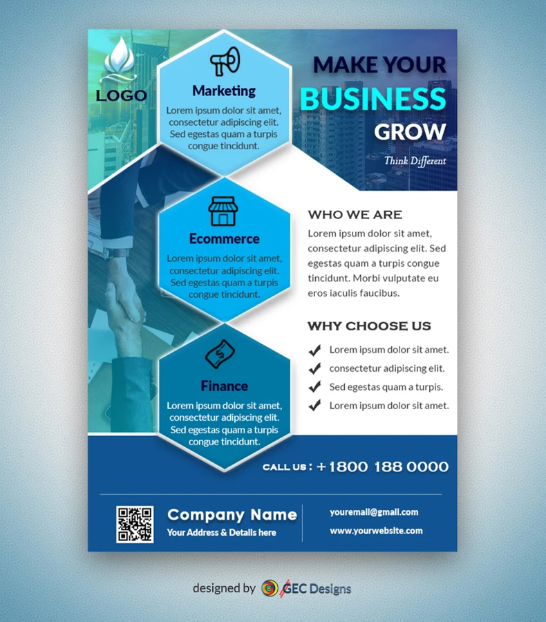 Detail Business Poster Template Free Nomer 9