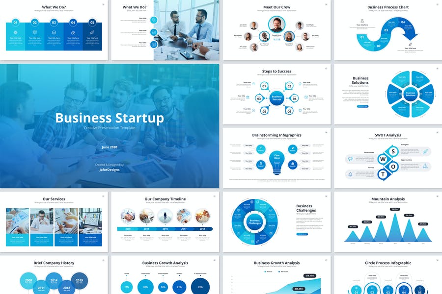 Detail Business Ppt Template Nomer 12
