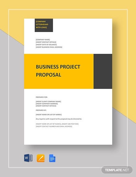 Detail Business Project Template Nomer 7