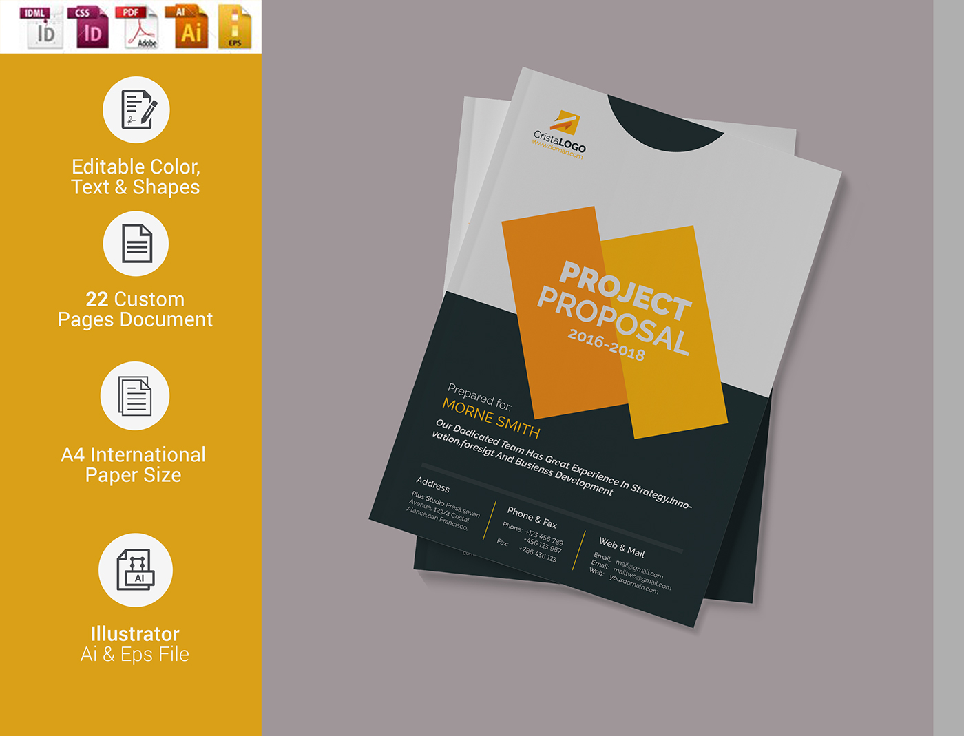 Detail Business Proposal Template Design Nomer 41