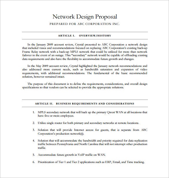 Detail Business Proposal Template Design Nomer 50