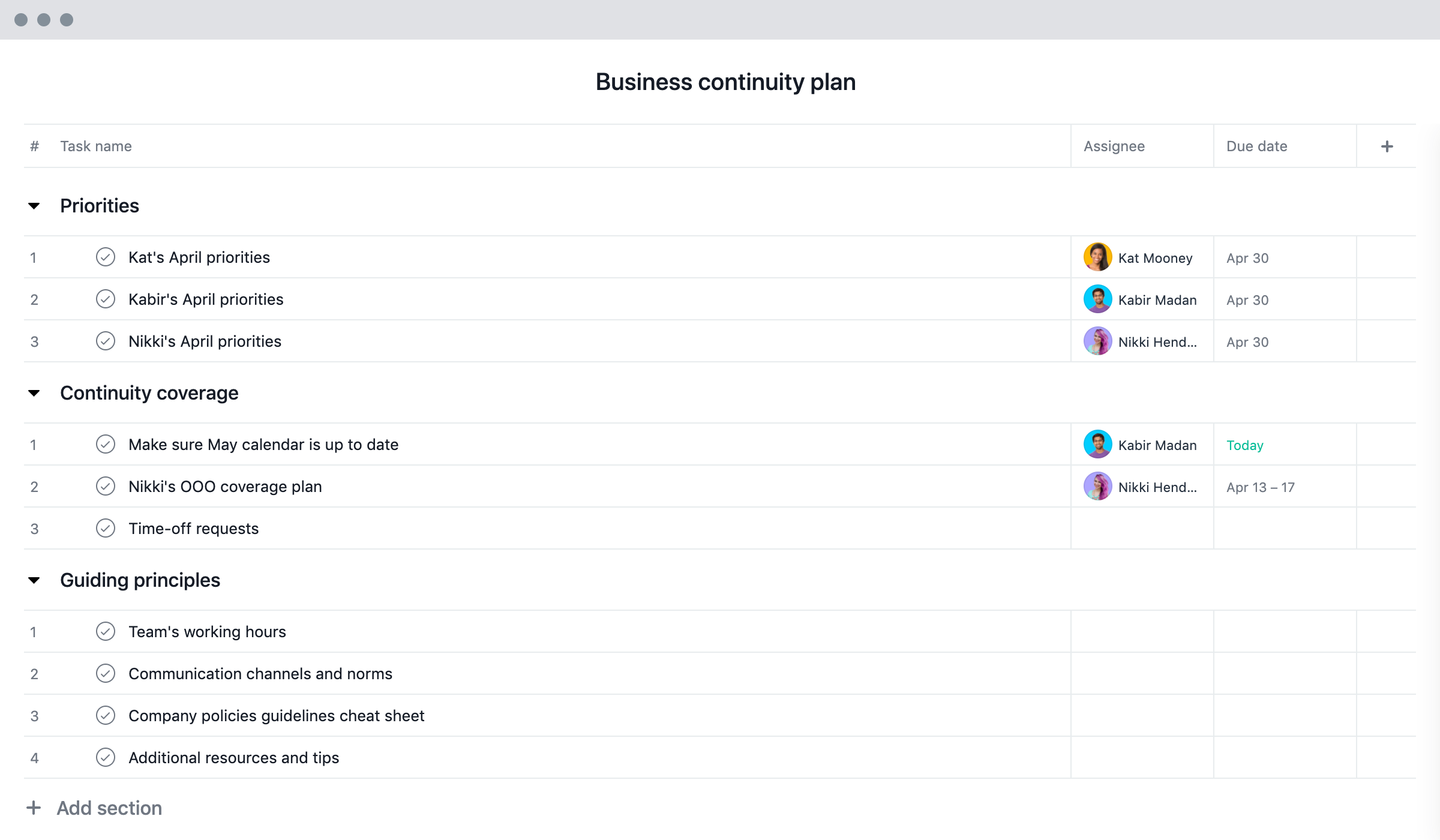 Detail Business Recovery Plan Template Nomer 29