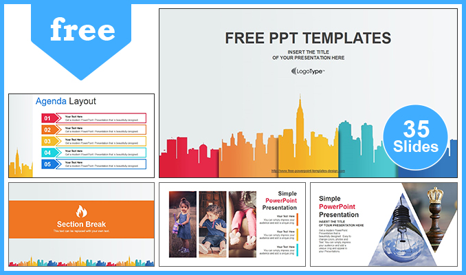 Detail Business Slide Presentation Template Nomer 11